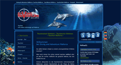 Desktop Screenshot of divingadventure-mallorca.com